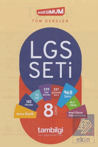 8. Sınıf LGS Tüm Dersler Seti Kolektif Tambilgi Yayınları Satın Al - e