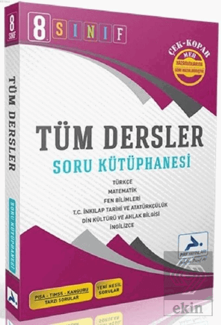 8.Sınıf LGS Tüm Dersler Soru Kütüphanesi 2020