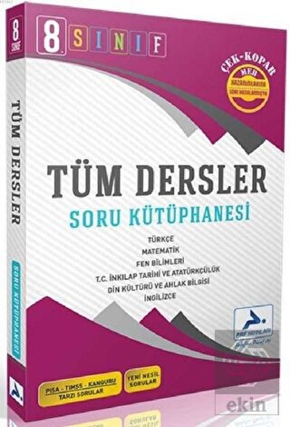 8.Sınıf LGS Tüm Dersler Soru Kütüphanesi 2020