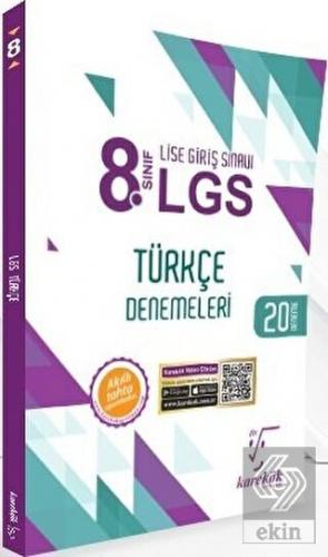 8. Sınıf LGS Türkçe 20 Deneme