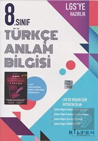 8. Sınıf LGS Türkçe Anlam Bilgisi Soru Bankası