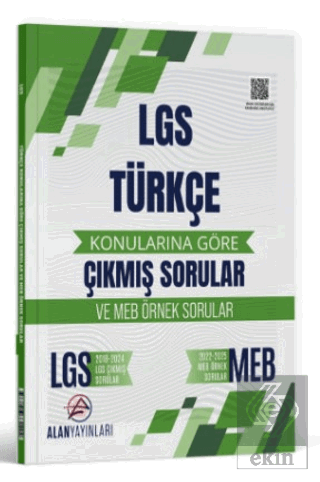 8. Sınıf LGS Türkçe Konularına Göre Çıkmış Sorular Kollektif Alan Yayı