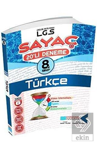 8. Sınıf LGS Türkçe Sayaç Video Çözümlü 20'li Dene