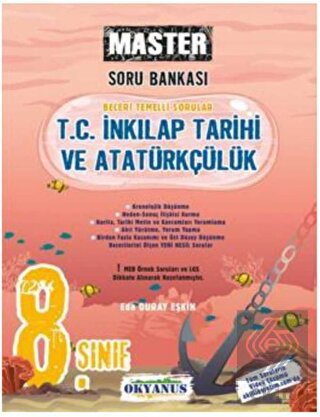 8. Sınıf Master T.C. İnkılap Tarihi ve Atatürkçülü