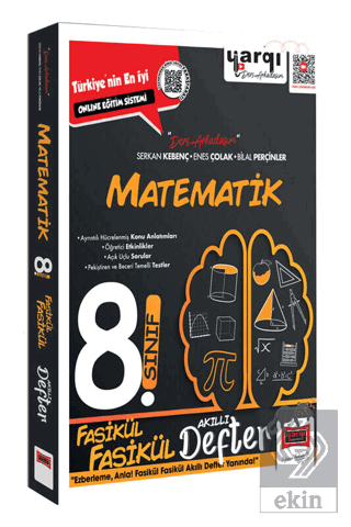 8. Sınıf Matematik Fasikül Fasikül Akıllı Defter