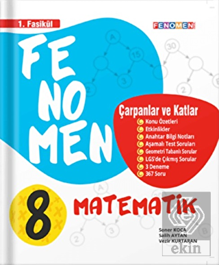 8. Sınıf Matematik Fenomen Çapanlar ve Katlar 1. F
