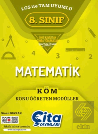 8.Sınıf Matematik Konu Öğreten Modüller