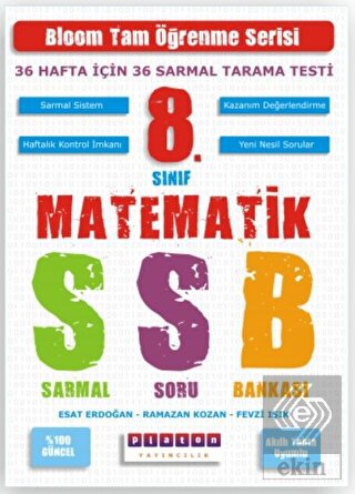 8. Sınıf Matematik Sarmal Soru Bankası