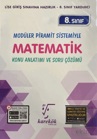 8. Sınıf Modüler Piramit Sistemiyle Matematik Konu