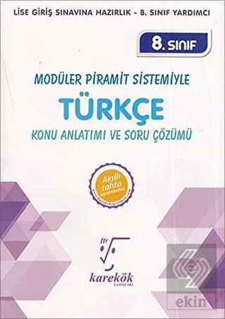 8. Sınıf Modüler Piramit Sistemiyle Türkçe Konu An