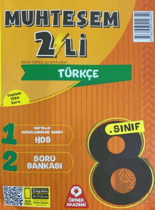 8. Sınıf Muhteşem 2li Türkçe Seti