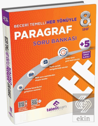 8. Sınıf Paragraf Başlangıç Soru Bankası