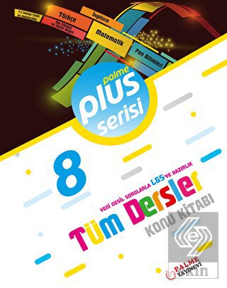 8. Sınıf Plus Serisi Tüm Dersler Konu Kitabı