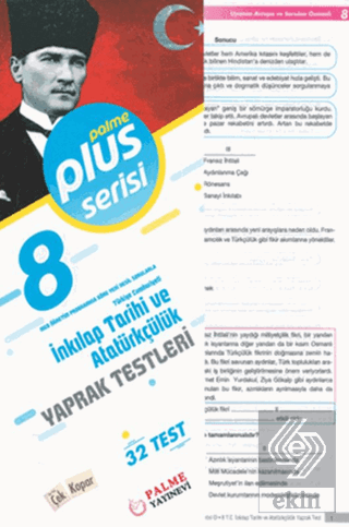 8. Sınıf Pus Serisi T.C. İnkılap Tarihi ve Atatürk