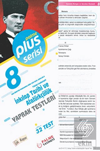 8. Sınıf Pus Serisi T.C. İnkılap Tarihi ve Atatürk