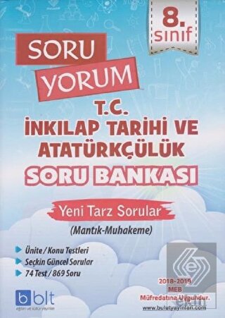8. Sınıf Soru Yorum T.C. İnkılap Tarihi ve Atatürk