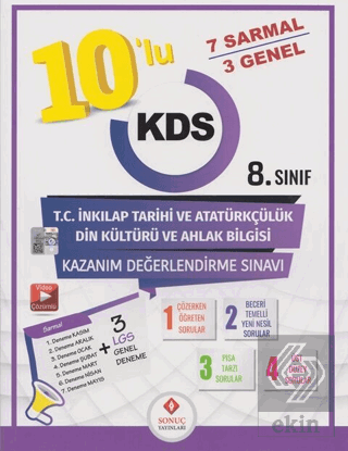 Sonuç Yayınları 8. Sınıf T.C. İnkılap Tarihi ve At