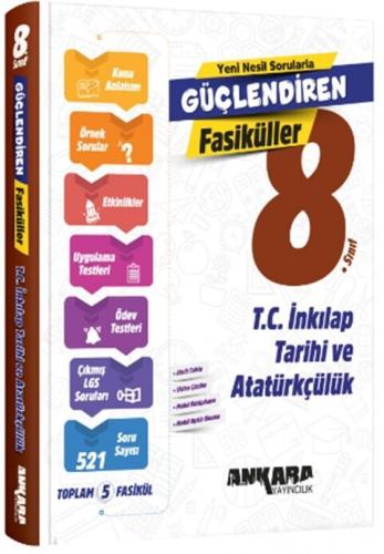 8. Sınıf T.C. İnkılap Tarihi ve Atatürkçülük Güçlendiren Fasiküller