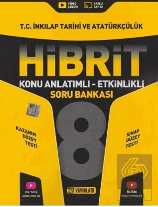 8. Sınıf T.C. İnkılap Tarihi ve Atatürkçülük HİBRİT Konu Anlatımlı Etk