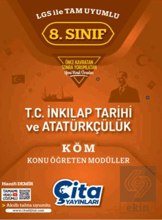 8.Sınıf T.C. İnkılap Tarihi ve Atatürkçülük Konu Öğreten Modüller KÖM