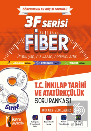 8. Sınıf T.C. İnkılap Tarihi ve Atatürkçülük Soru Bankası Halil Ateş İ