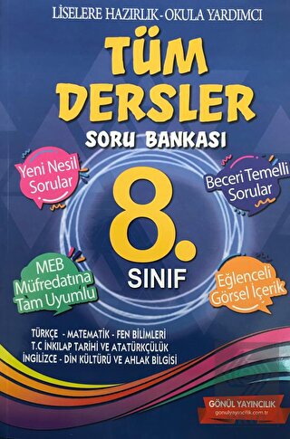 8. Sınıf Tüm Dersler Soru Bankası