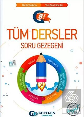 8. Sınıf Tüm Dersler Soru Gezegeni - 2019
