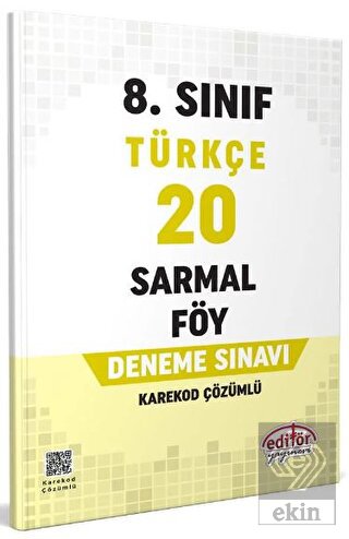 8. Sınıf Türkçe 20 Sarmal Föy Deneme Sınavı