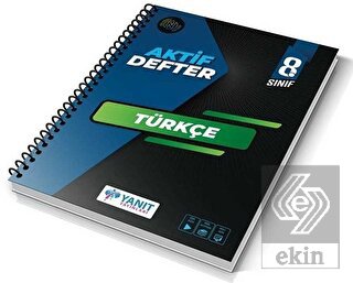 8. Sınıf Türkçe Aktif Defter