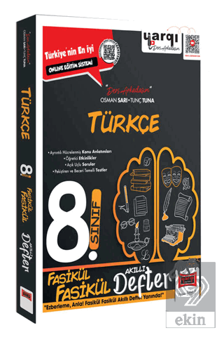 8. Sınıf Türkçe Fasikül Fasikül Akıllı Defter