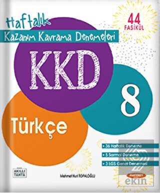 8. Sınıf Türkçe KKD Haftalık Kazanım Kavrama Denem