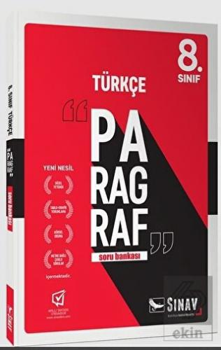 8. Sınıf Türkçe Paragraf Soru Bankası