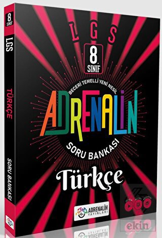 8. Sınıf Türkçe Soru Bankası Adrenalin Yayınları