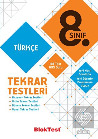 8. Sınıf Türkçe Tekrar Testleri