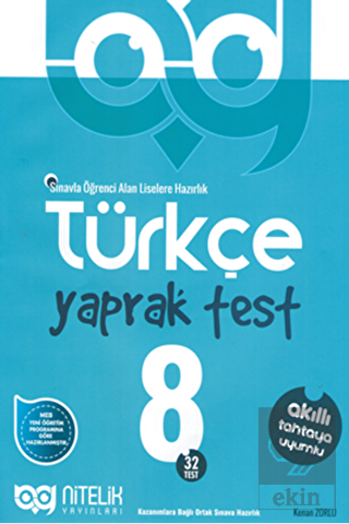 8. Sınıf Türkçe Yaprak Test