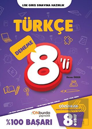 8. Sınıf Türkçe Yeni Nesil Branş Denemeleri ONburd
