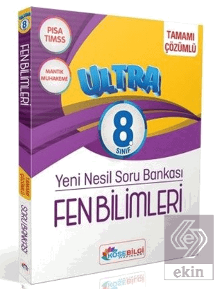 8. Sınıf Ultra Fen Bilimleri Çözümlü Soru Bankası
