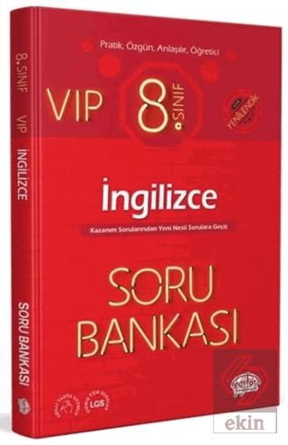 8. Sınıf VIP İngilizce Soru Bankası