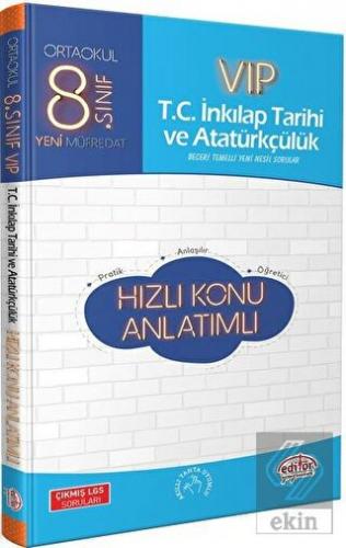 8. Sınıf VIP İnkilap Tarihi ve Atatürkçülük Hızlı