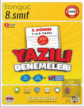 8. Sınıf Yazılı Denemeleri 2. Dönem 1 ve 2. Yazılı