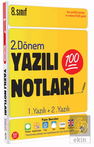 8. Sınıf Yazılı Notları 2. Dönem 1 ve 2. Yazılı