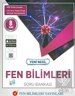 8. Sınıf Yeni Nesil Fen Bilimleri Soru Bankası