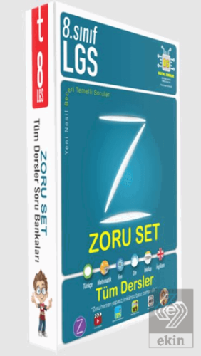 8. Sınıf Zoru Bankası Tüm Dersler Seti Tonguç Akad