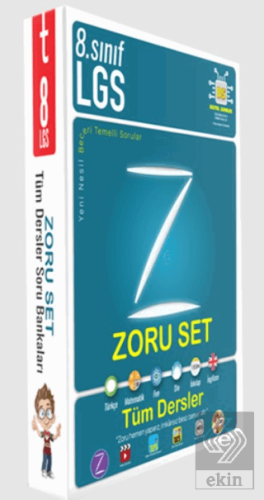8. Sınıf Zoru Bankası Tüm Dersler Seti