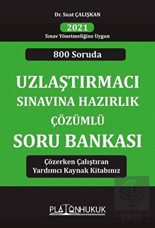 800 Soruda Uzlaştırmacı Sınavına Hazırlık Çözümlü
