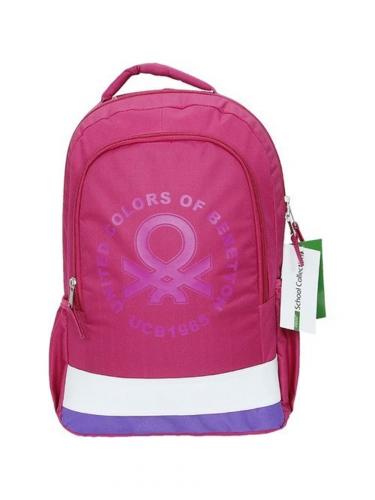 BENETTON SIRT ÇANTASI PEMBE