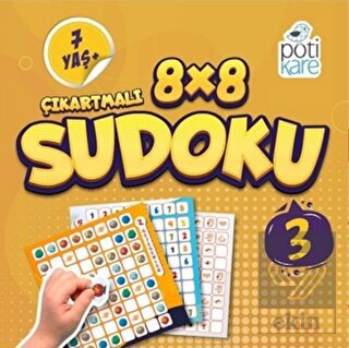 8x8 Çıkartmalı Sudoku 3