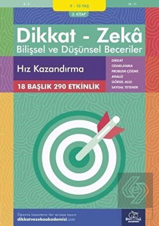 9-10 Yaş Dikkat - Zeka Bilişsel ve Düşünsel Beceri