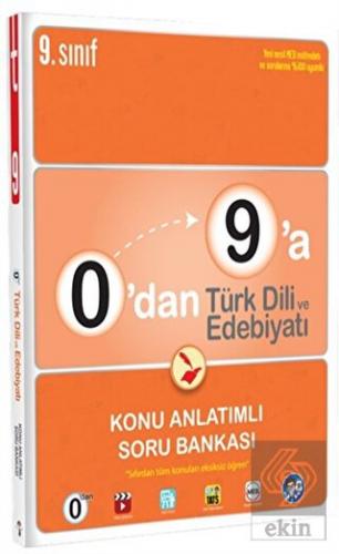 9. Sınıf 0 dan 9 a Türk Dili ve Edebiyatı Konu Anl