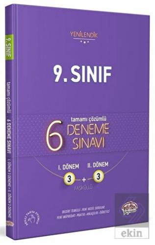 9. Sınıf 6 Fasiküllü Deneme Sınavı
